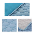 Bluey's Cooling Cat Rest Mat shown on floor for pets