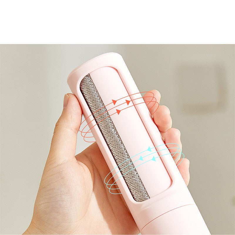 Bluey's Reusable Fur Remover Set showing self-cleaning holder