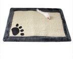 Bluey's Compact Cat Scratch Mat rolled or folded storage view