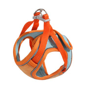 Bluey's Safer Stroll Cat Harness in orange with matching leash
