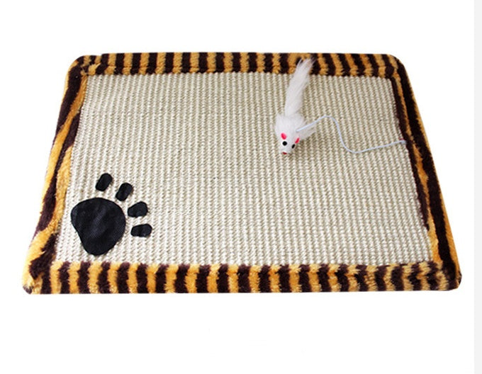 Bluey's Compact Cat Scratch Mat product view of rectangular scratch board