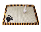 Bluey's Compact Cat Scratch Mat product view of rectangular scratch board
