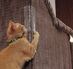 Bluey's Clear Sofa Scratch Shields with fastening pins for fabric furniture