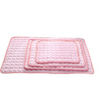 Bluey's Cooling Cat Rest Mat edge and fabric detail