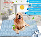 Bluey's Cooling Cat Rest Mat blue cooling mat for indoor cats