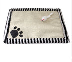 Bluey's Compact Cat Scratch Mat for indoor cat enrichment