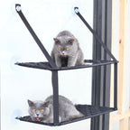 Bluey's Sunny Window Cat Perch foldable window hammock for cats