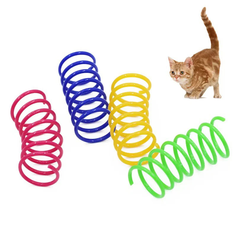 Cat spring toys shown as a lightweight 20-pack