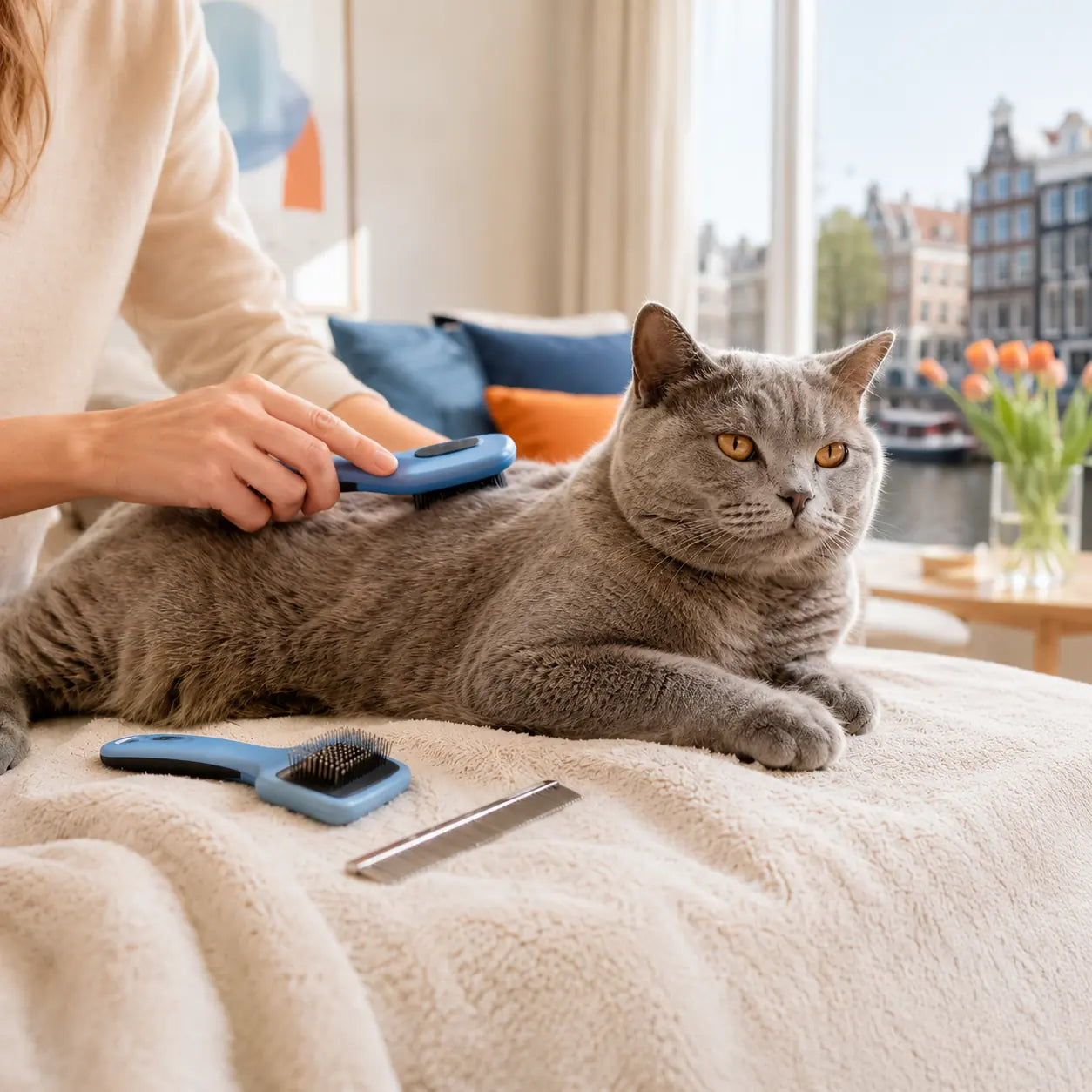 Best Grooming Tools for Short-Haired Cats at Home